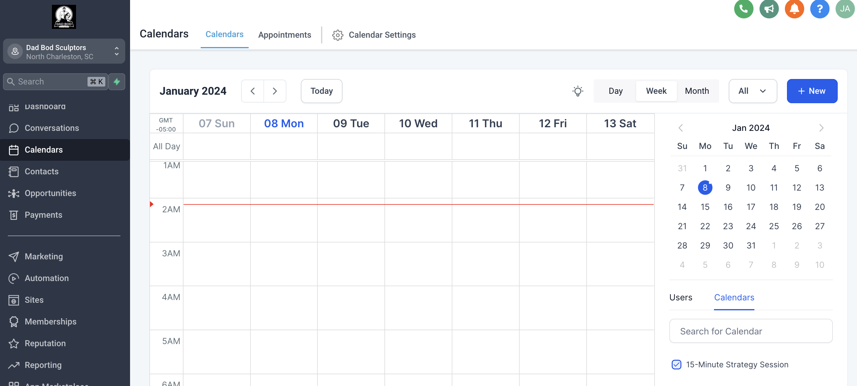 Scheduling Interface